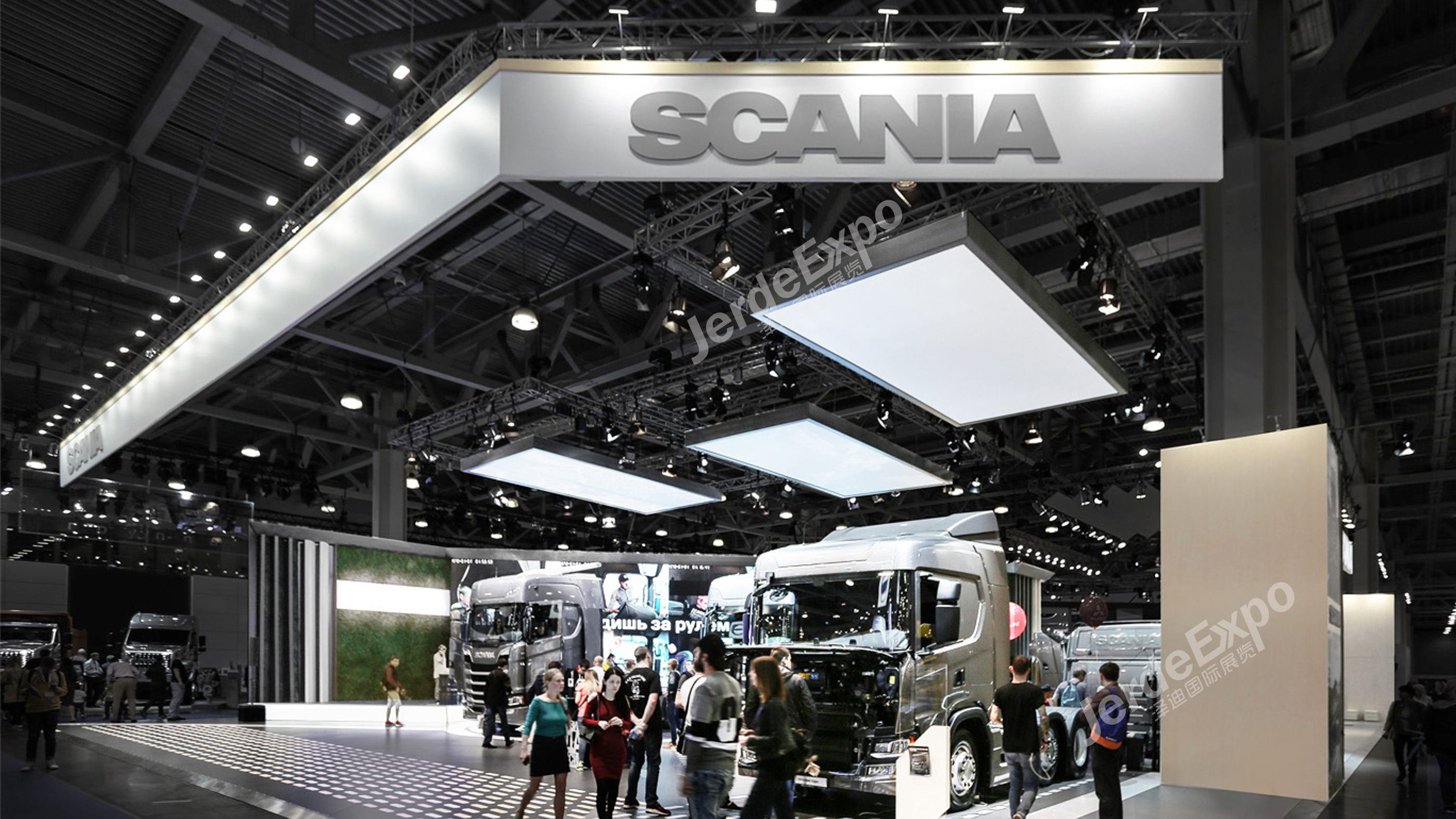 展臺(tái)雙重疊造型設(shè)計(jì) 展臺(tái)雙重疊造型設(shè)計(jì)