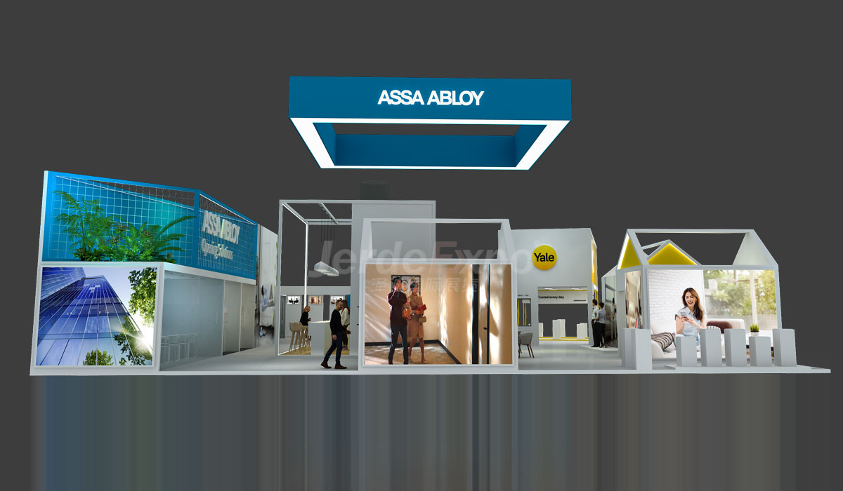 門窗展展臺設(shè)計(jì)效果圖