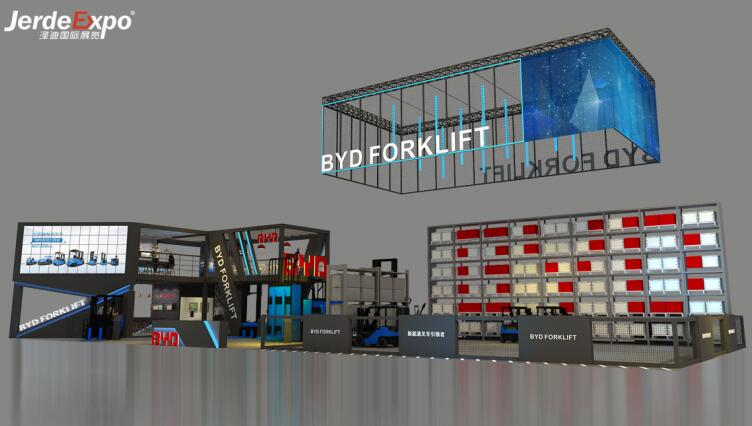 特裝展臺搭建布置時儲物間該如何設(shè)計？專業(yè)解答5大展區(qū)的設(shè)計方法