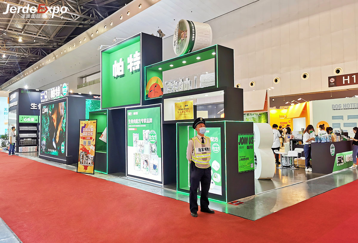 它博會展臺設(shè)計搭建案例