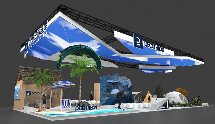 鄭州展臺布展搭建時產(chǎn)品該如何擺放 才能獲取關(guān)注度？