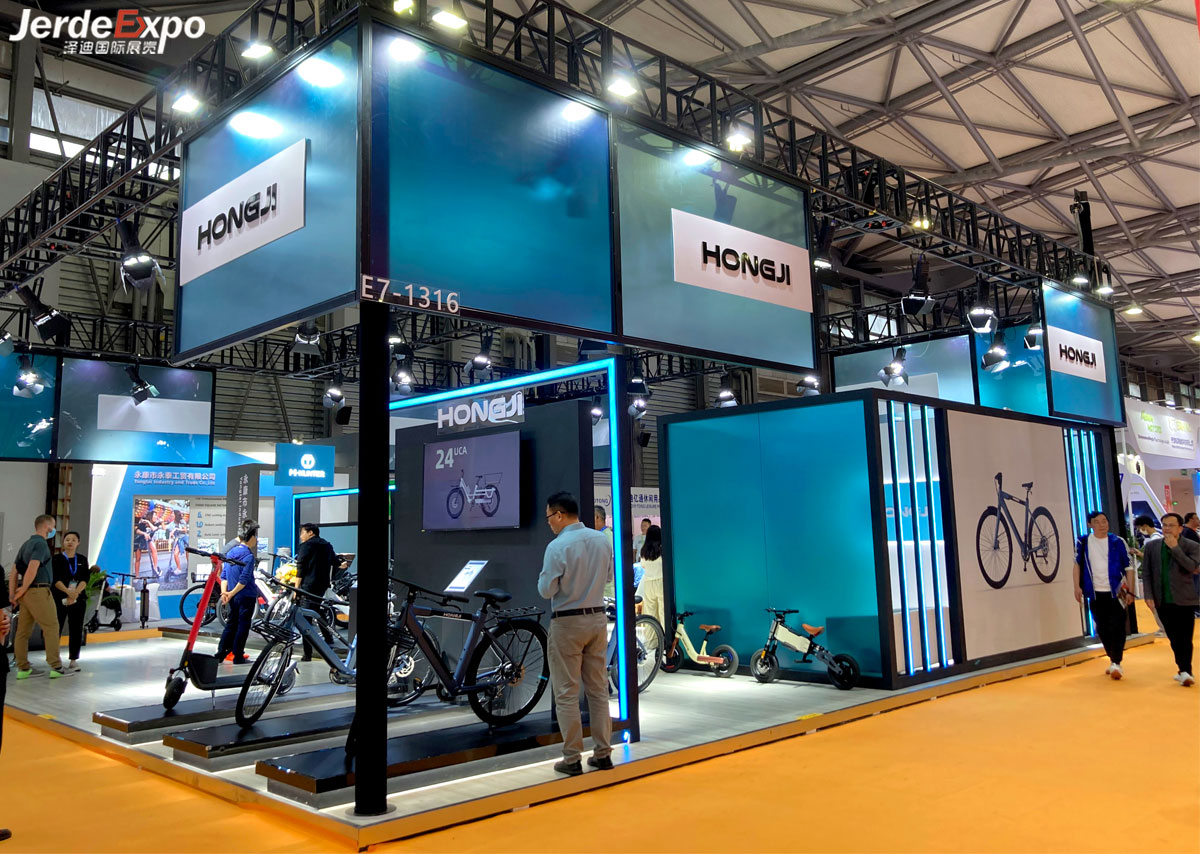 自行車(chē)展會(huì)搭建