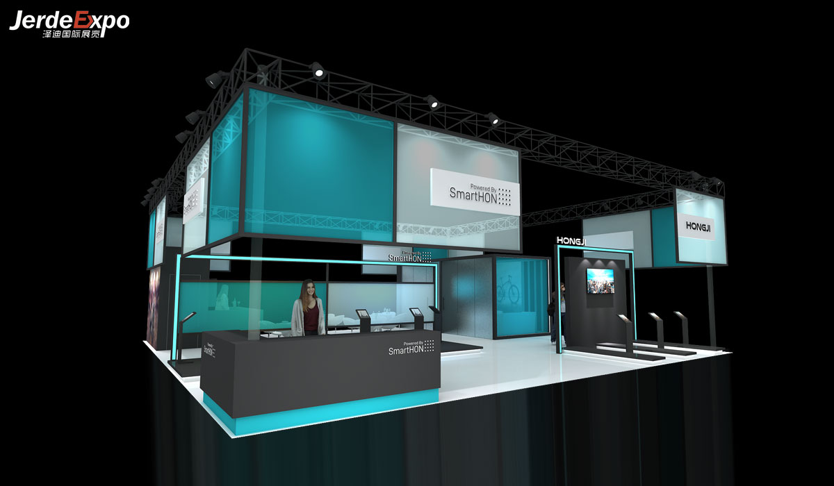 自行車(chē)展位設(shè)計(jì)效果圖