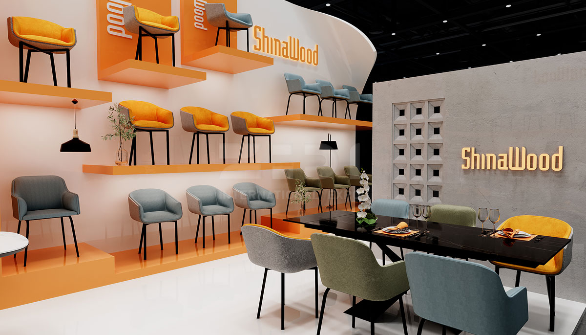 60㎡家具展臺設(shè)計(jì)圖